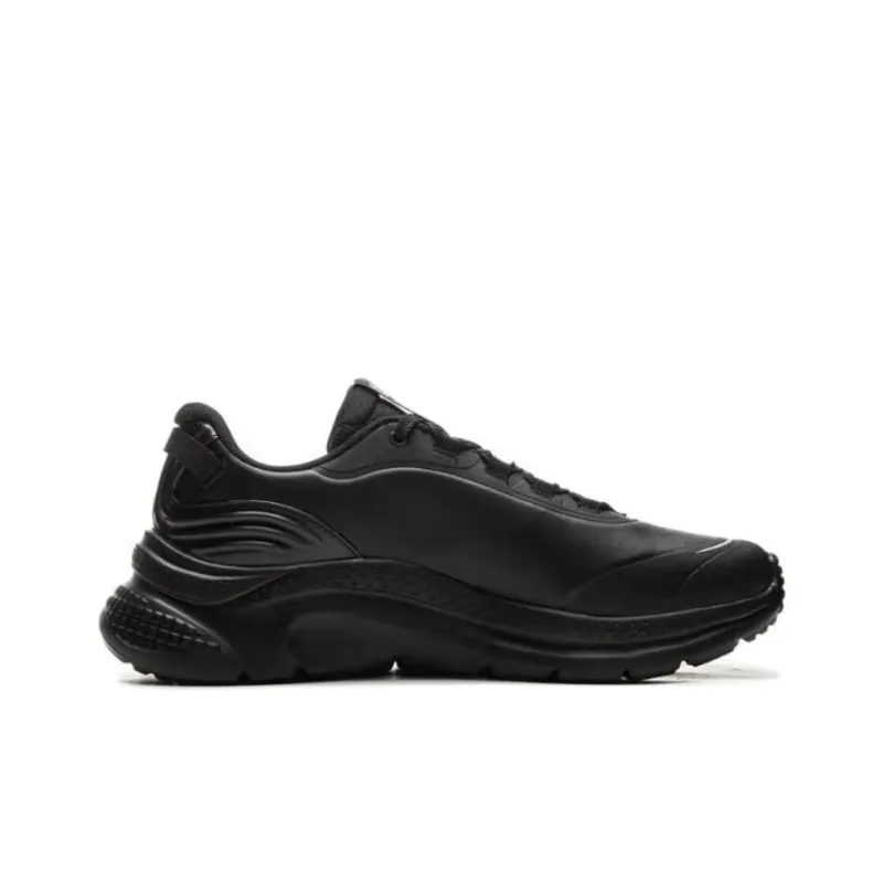 LiNing Liuyun Cushioned Wear-Resistant Slip-Resistant Lightweight Low-Top Running Shoes Men's Black-1