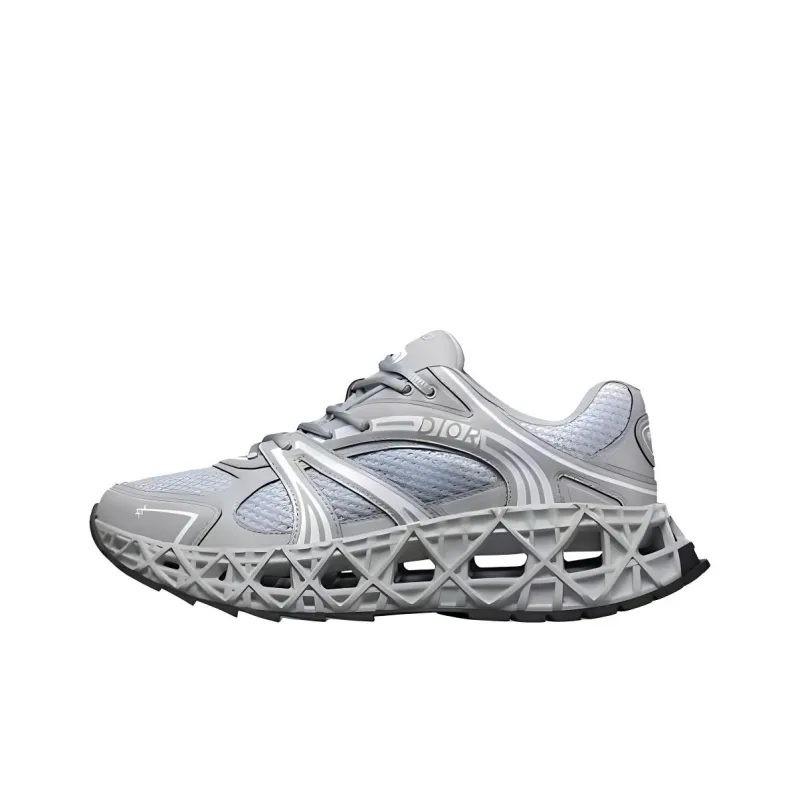 DIOR B35 NXXT Low Top Casual Shoes Men's Gray-2