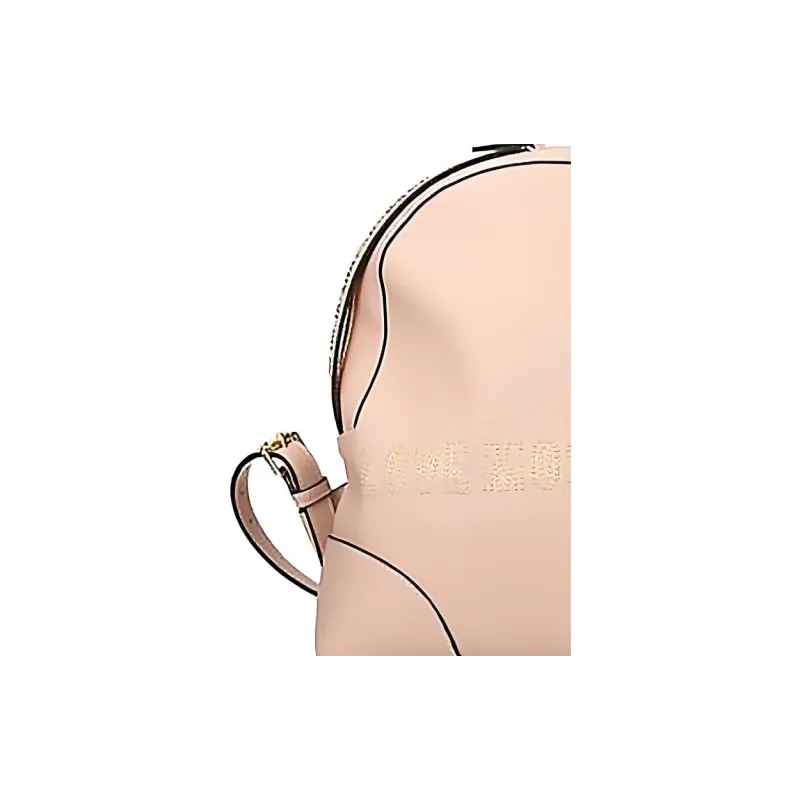 LOVE MOSCHINO Polyurethane Backpack Medium Size Women's Nude Pink-4