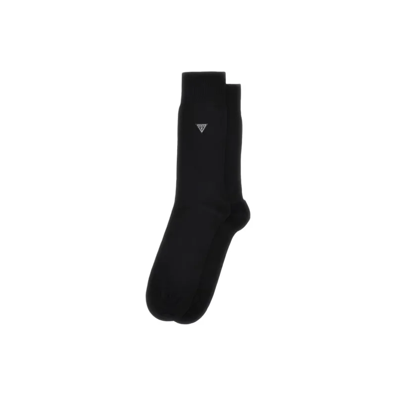 GUESS Mid-Calf Socks Men's 1 Pack Black-0