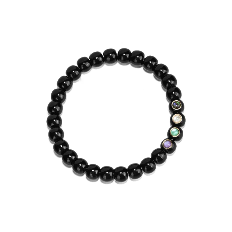 Yulan Wenwan Coconut Shell Beads Bracelets Unisex-1