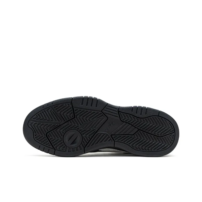 Diadora Wear-Resistant Low-Top Casual Shoes Unisex White Black-3