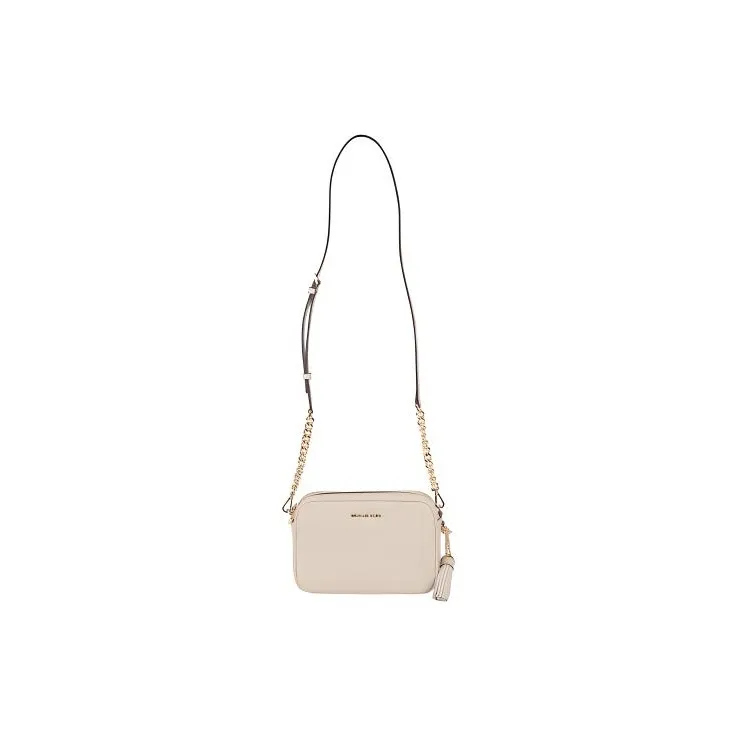 MICHAEL KORS MICHAEL KORS Luggage Collection Leather Shoulder Bag Medium Size Women's Light Umber-3