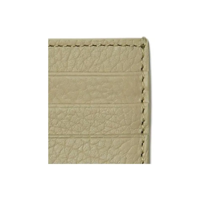 Burberry Calfskin Card Holder Men's Hunter Beige-4