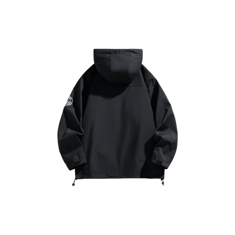 Yalu Abrasion Resistant, Breathable, Cold Resistant, Waterproof, Windproof Windbreaker Jacket Unisex-2