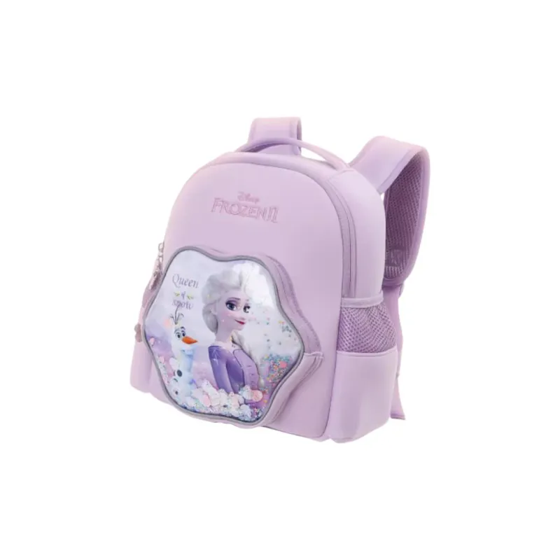 Disney Water-Resistant Neoprene Backpack Mommy Bag Backpack Regular Women's Blue Purple Brown-3