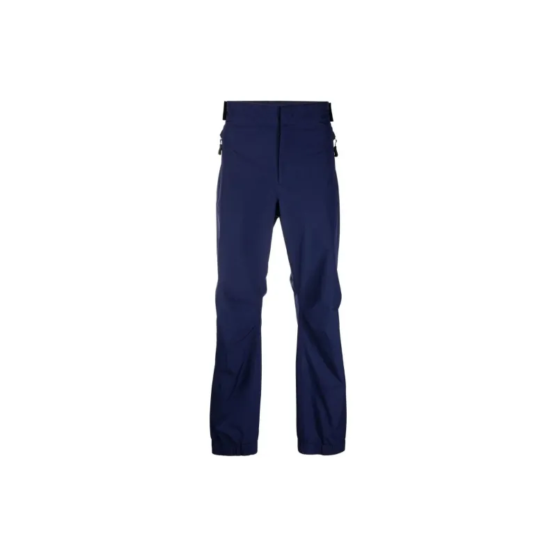 Moncler Knitted Sweatpants Men Royal Blue Color-4