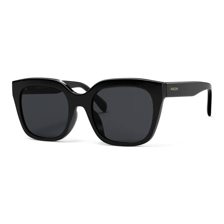 PARZIN EMS Square Sunglasses Women's Pink-6