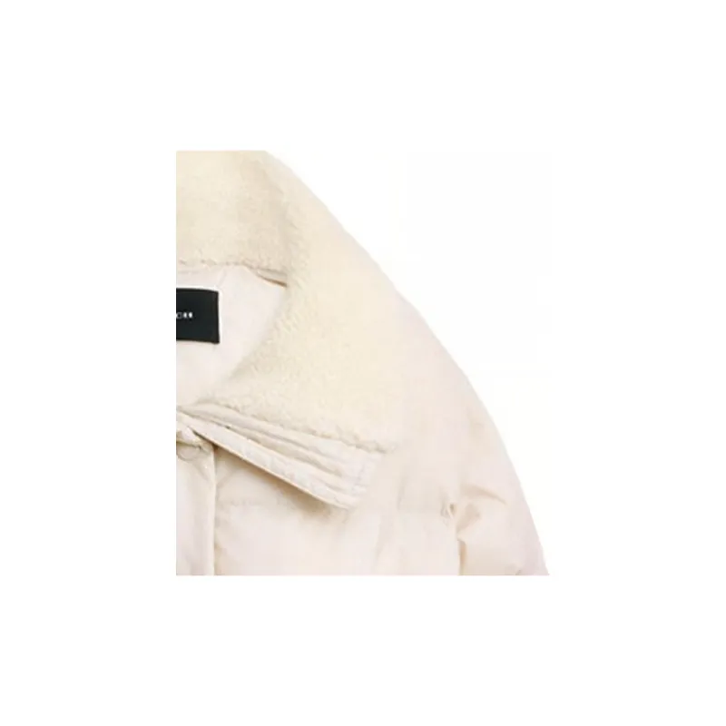COACH FW23 Puffer Jacket Women's Ivory White-5
