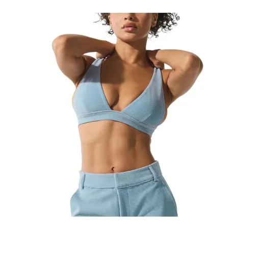Alo Yoga Micro Corduroy Dreamer Bra Sports Underwear Women's