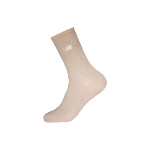 New Balance Knee High Socks Unisex 1 Pack Greige
