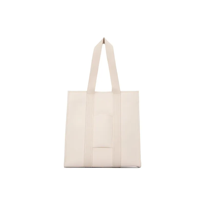 Jacquemus Cotton Messenger Bag, One Shoulder Handbag Men's White-2