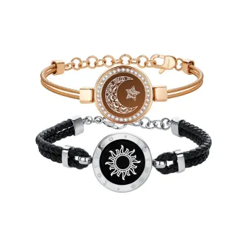 TOTWOO Hui Shi Titanium Steel Bracelet Pair Unisex