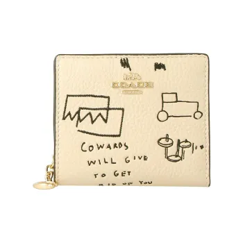 Jean-michel Basquiat X COACH Snap Wallet Wallets
