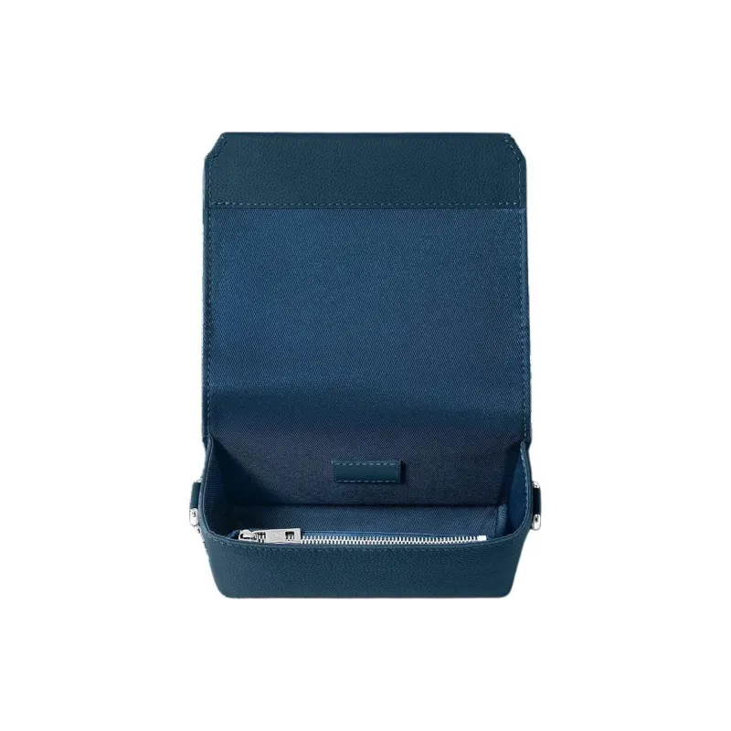 LOUIS VUITTON Fastline Series Leather Shoulder Bag Crossbody Bag Men's Dark Blue-2