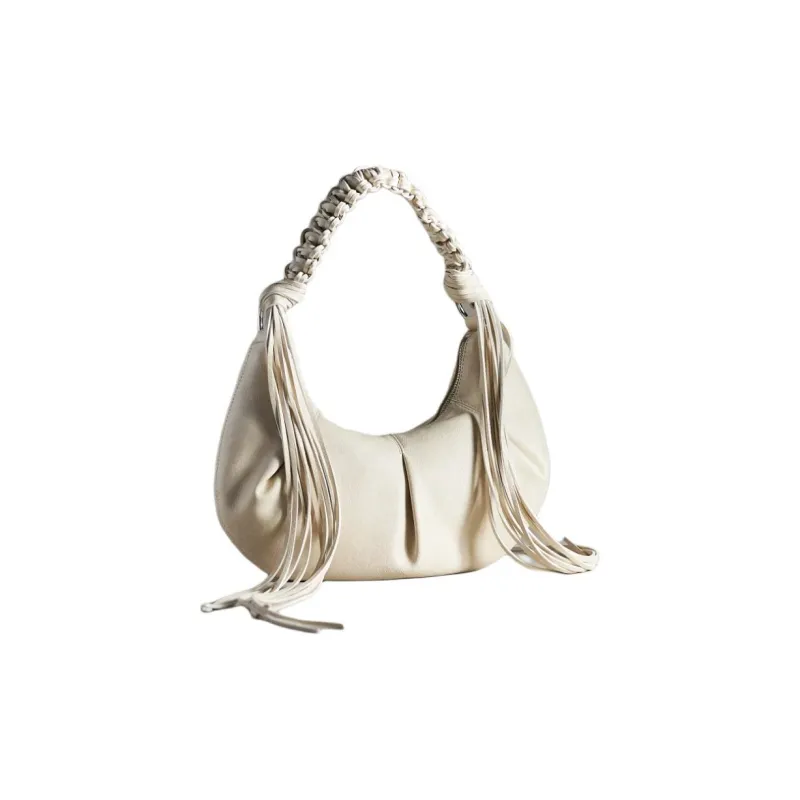 HOLZWEILER Polyester Shoulder Bag Crossbody Bag Handbag Small Size Women's Beige-2