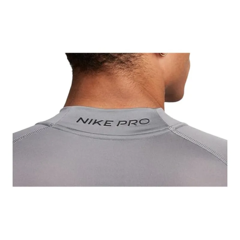 Nike Pro Men's Dri FIT Fitness Mock Neck Long Sleeve Top-3