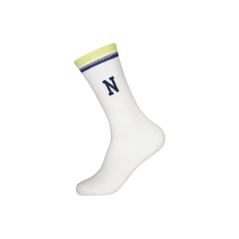 New Balance Mid Calf Socks Unisex 1 Pack White-0
