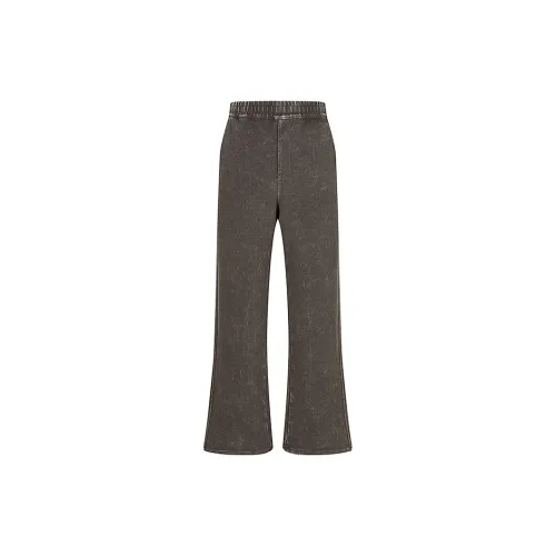 CROQUIS Knitted Sweatpants Men's Dark Coffee