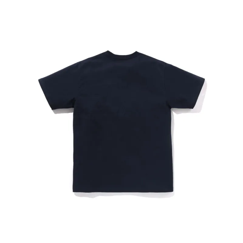 A BATHING APE Japanese Circle Ape Head Tee-0