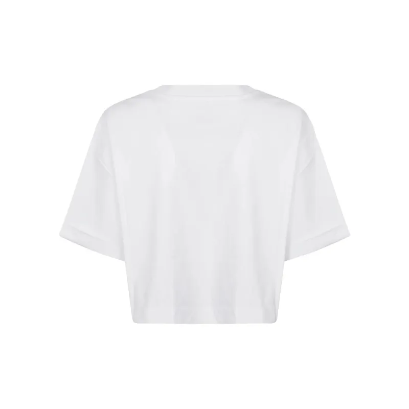 PINKO Douala Crewneck Cropped T Shirt-1
