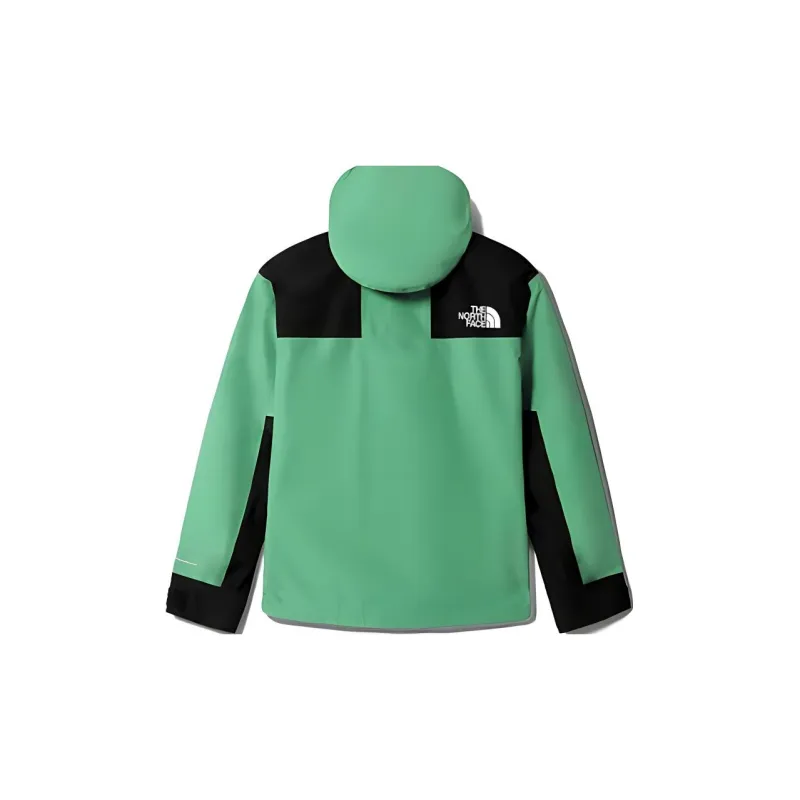 THE NORTH FACE 1986 Series Water Resistant Windproof Wear Resistant Warm Windbreaker Jacket Men's Green Black-4