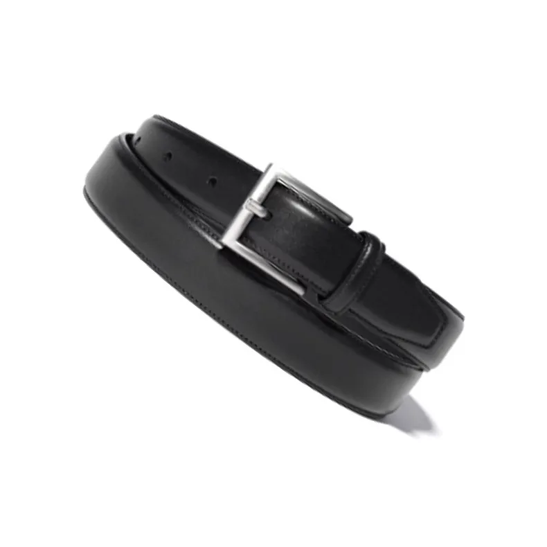 UNIQLO Cow Leather Belts Unisex Umber Width 3CM-1
