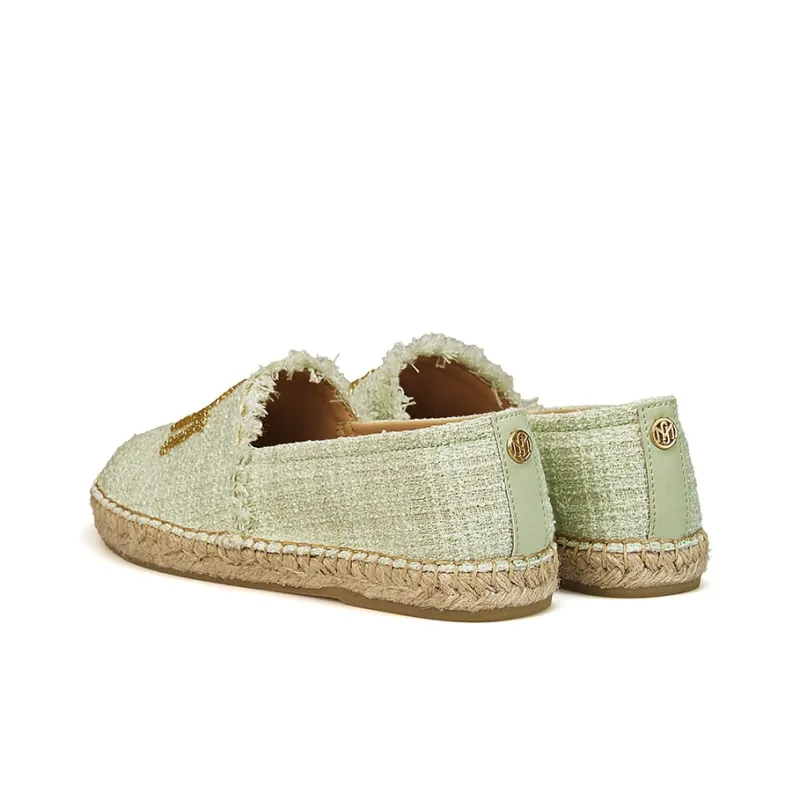 Joy&Mario Espadrilles Women's Ecru/Green-9