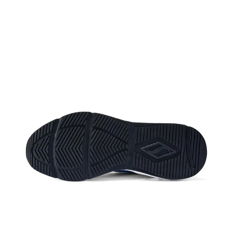 Skechers Uno Cushioning Wear-Resistant Low-Top Running Shoes Men's Black-5
