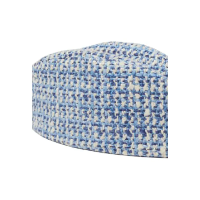 Loro Piana Wool Linen Mulberry Silk Cashmere Hats & Caps Women's Blue-2
