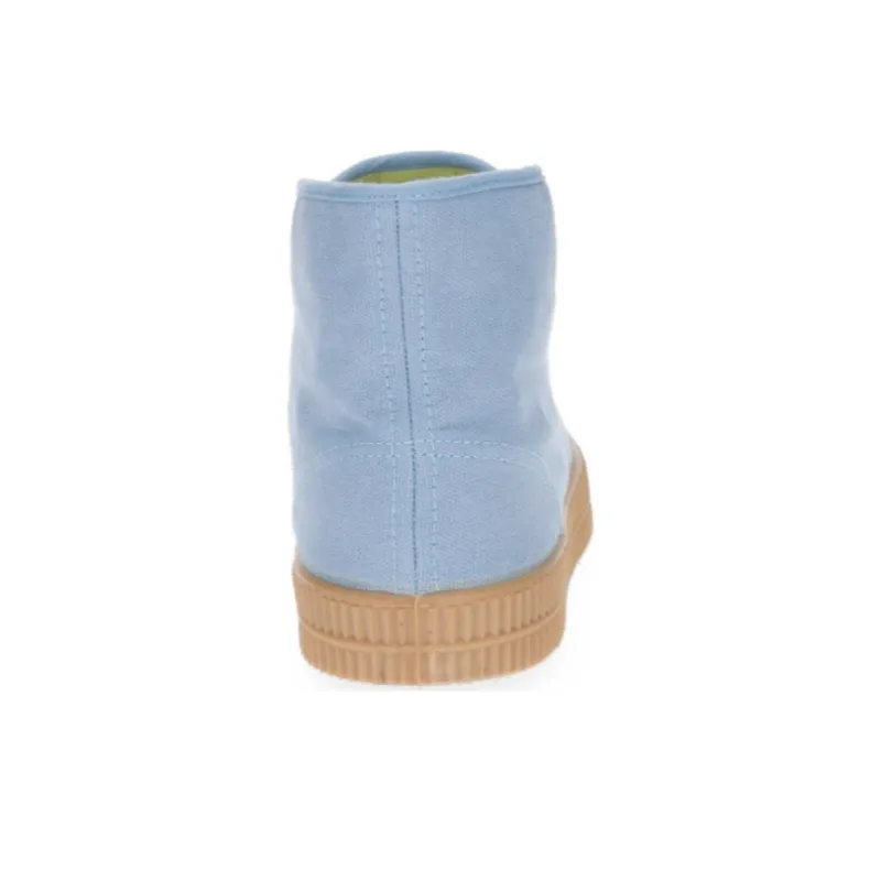 Novesta Canvas Shoes Unisex High-Top Blue-3