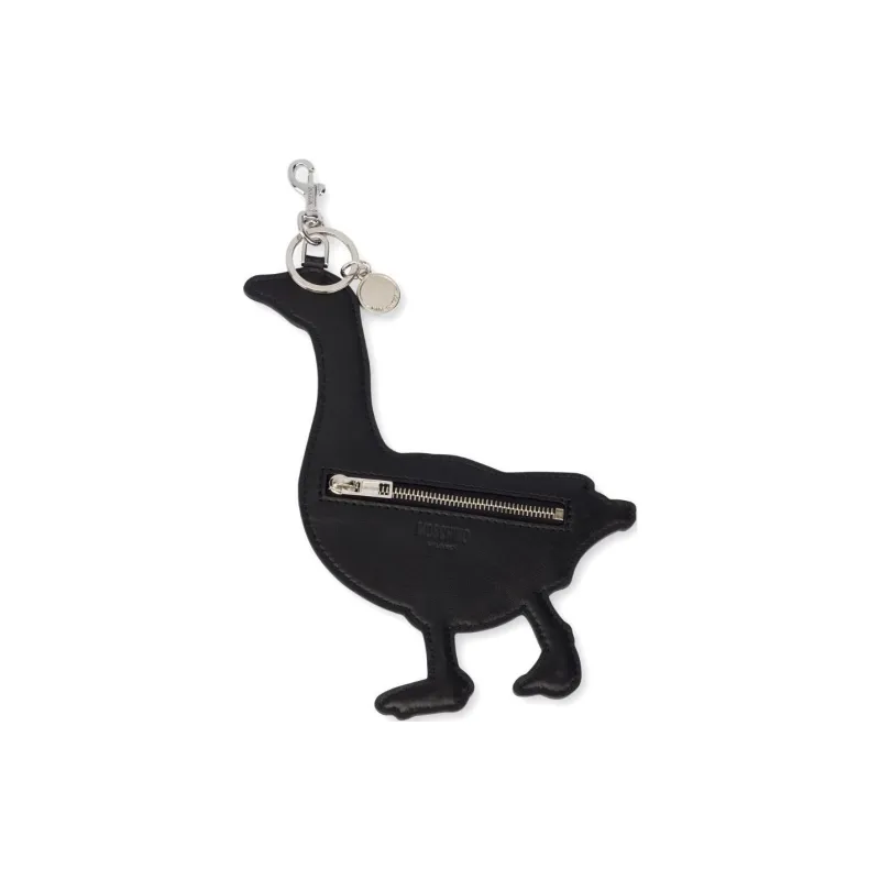 MOSCHINO Goose Motif Pouch-1