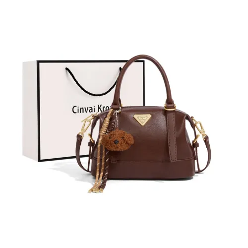 Simvay Clos Cow Leather Patchwork Synthetic Leather Shoulder Bag Crossbody Bag Handbags Small Size Women's Coffee/Black