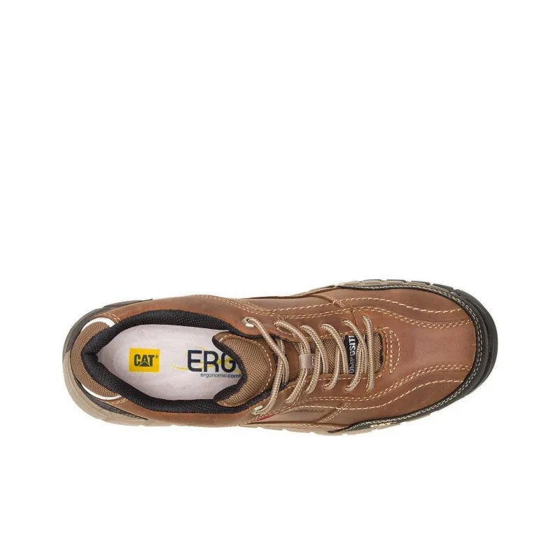 CAT Streamline Wear-Resistant Low-Top Outdoor Shoes Men's Brown-3