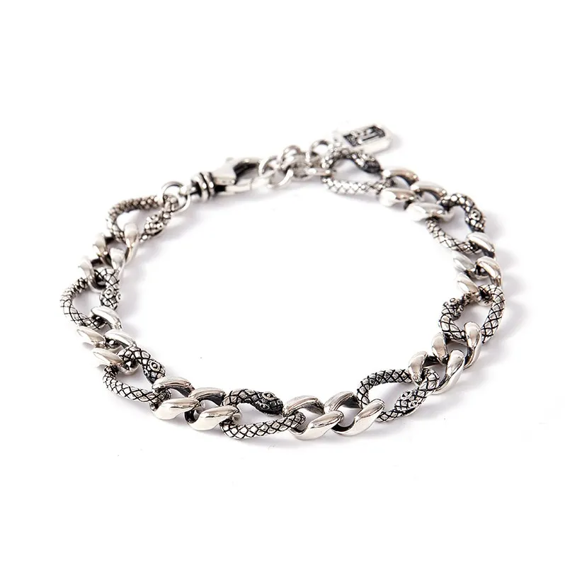 Native Stranger 925 Sterling Silver Bracelets Unisex-2