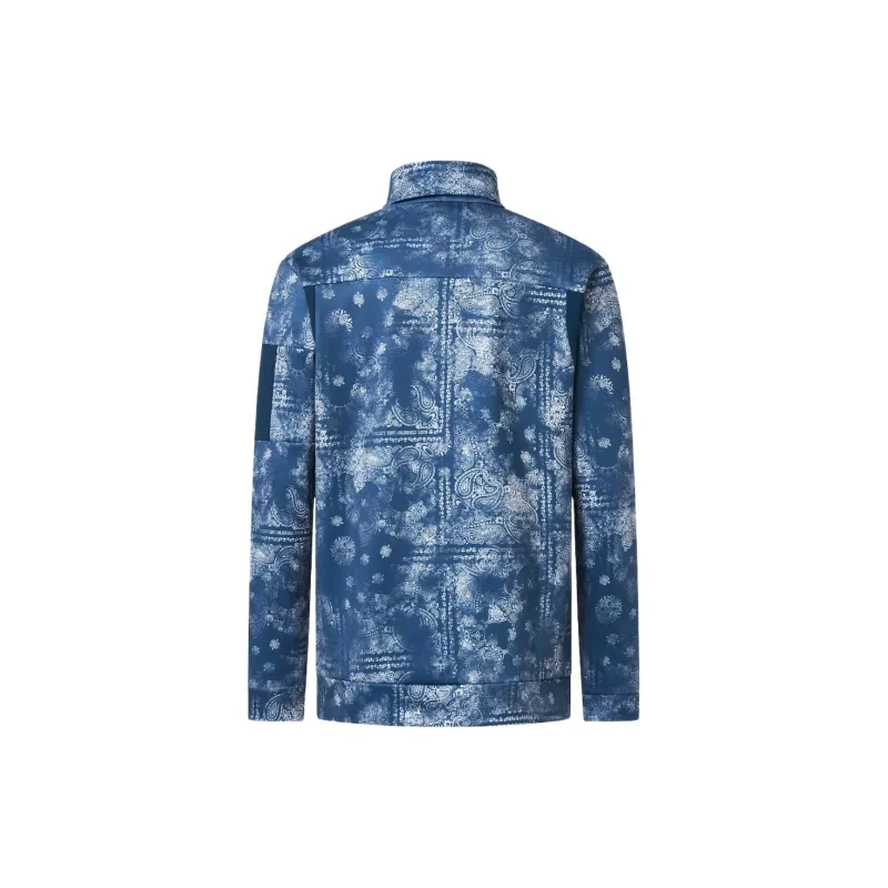 Oakley Paisley Hi-Neck LS Shirt Shirt Men's All Over Print-1