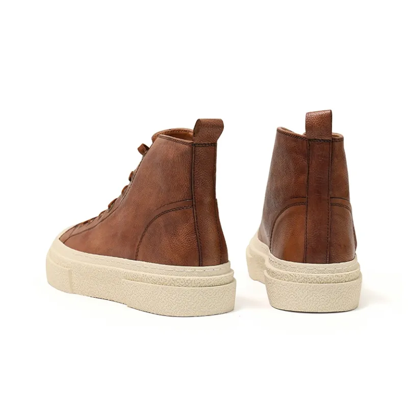 Turns By Turns High Top Skateboard Shoes Men's-8