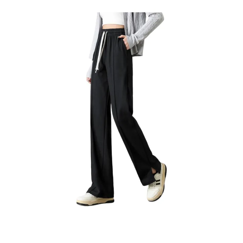 Ya Sheep People Casual Pants Women's Black-2