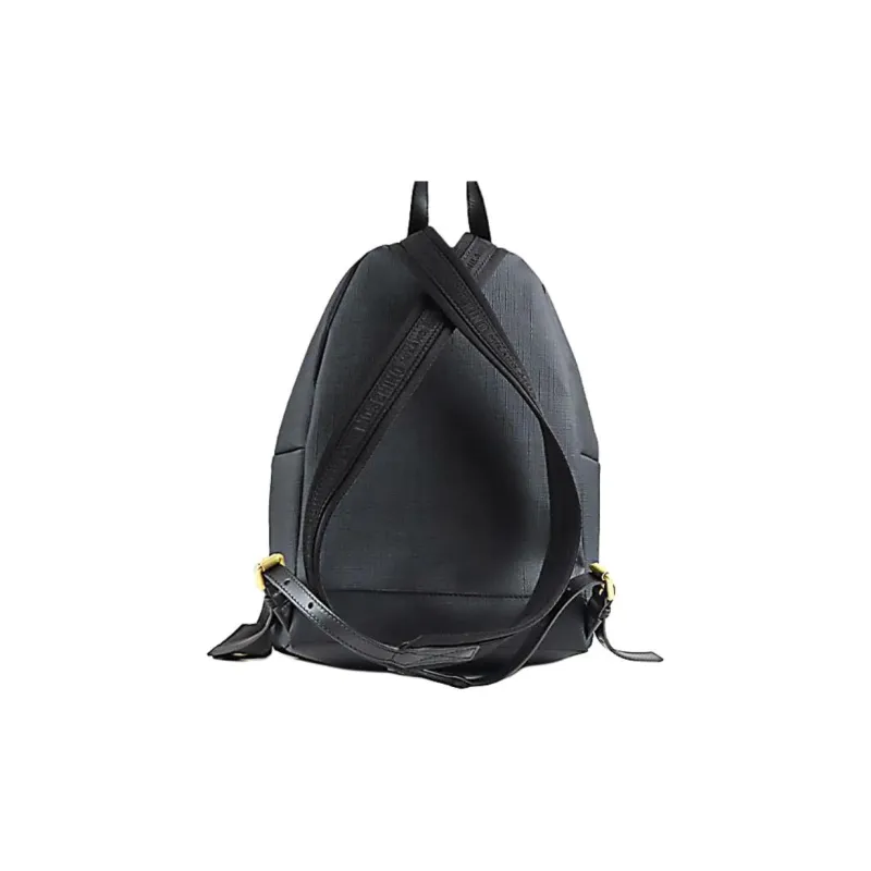 MOSCHINO PVC Backpack Men's Black-5