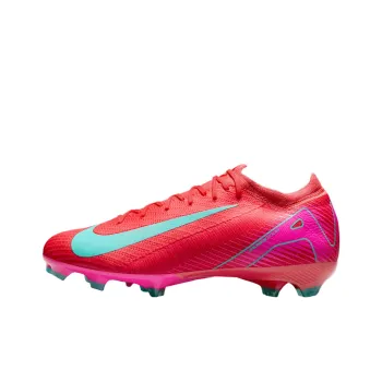 Nike Mercurial Vapor 16 Pro FG Rubber Long Studs Slip Resistant Breathable Soccer Shoes Unisex Red