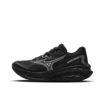 Mizuno Anti Slip Wear Resistant Low Top Casual Shoes Unisex Black Gray