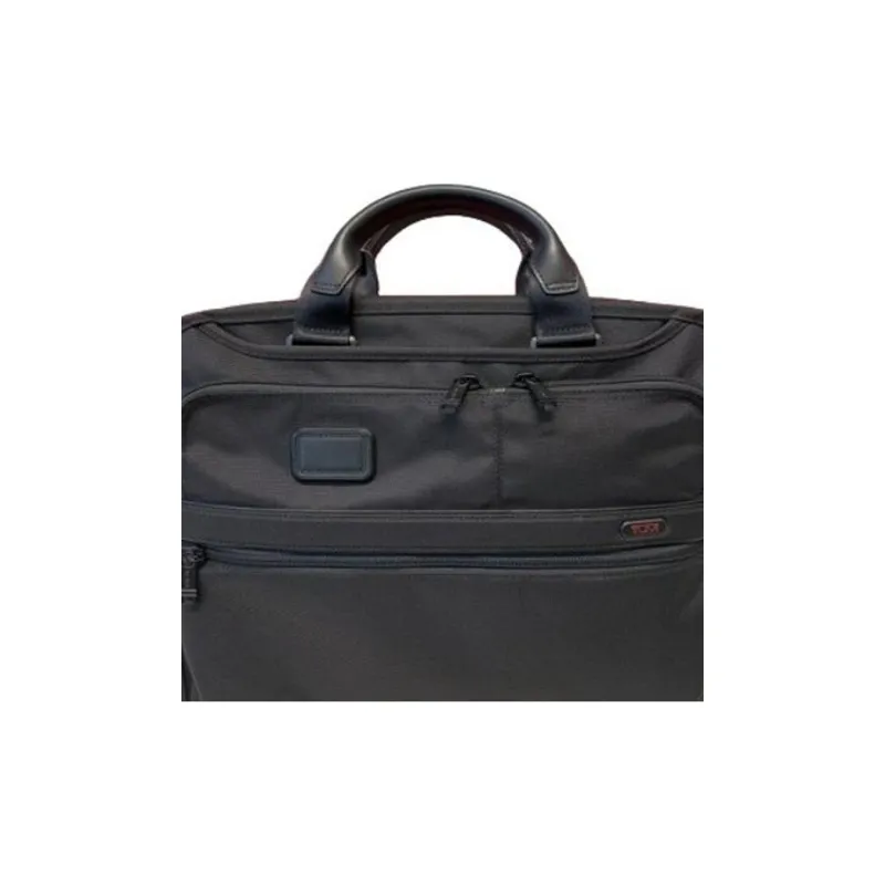 TUMI Alpha 3 Nylon Laptop Briefcase Bag Men's Black-3