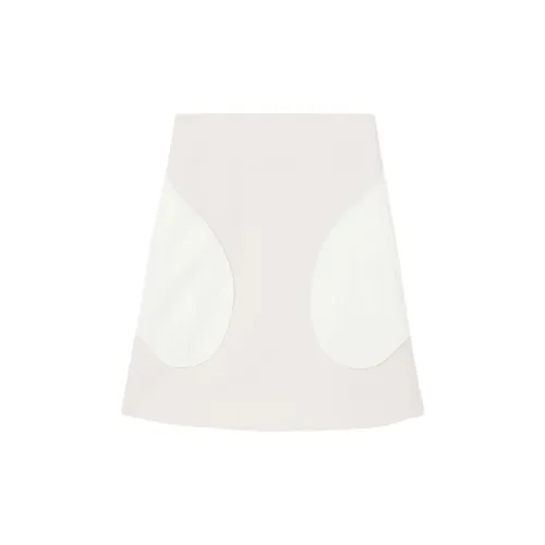 Burberry Casual Short Skirts Women's White
