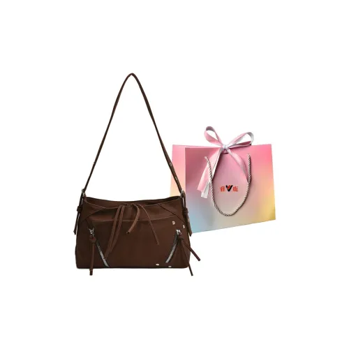 Yalu PU Shoulder Bag Regular Women's Coffee/Black/Khaki