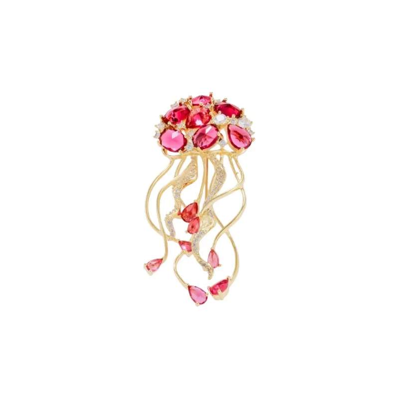 VIOLET Copper Alloy Brooches Women's-0