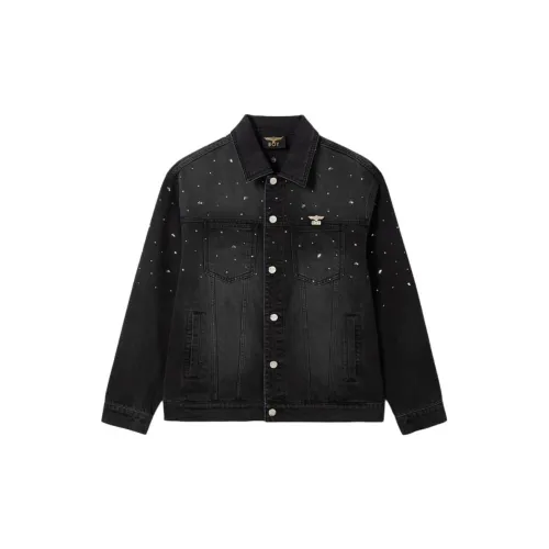 Boy London Denim Jacket Unisex Black