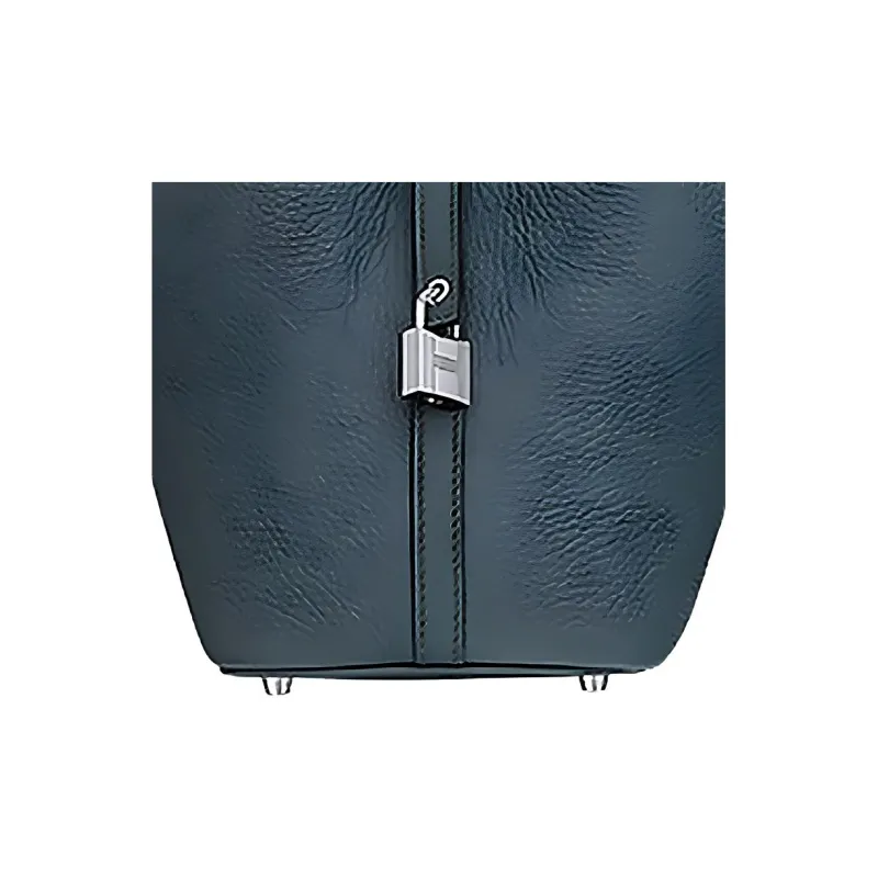 HERMES Picotin Clemence Bullock Leather Basket Bag Handbag Bucket Bag Women's Y7 Bleu Orage Hurricane Blue-2