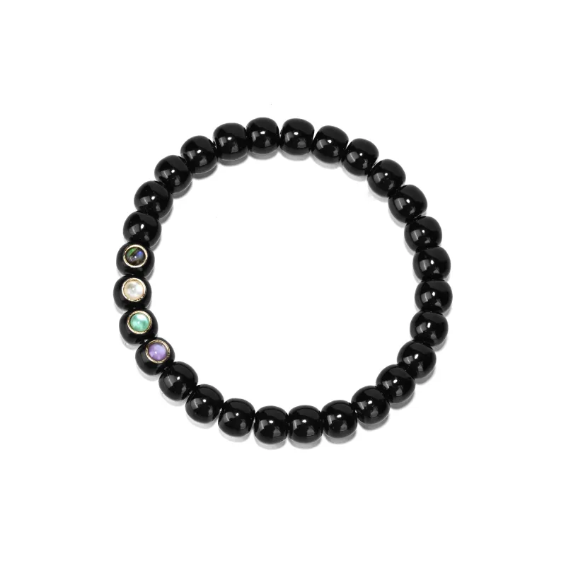 Yulan Wenwan Coconut Shell Beads Bracelets Unisex-2