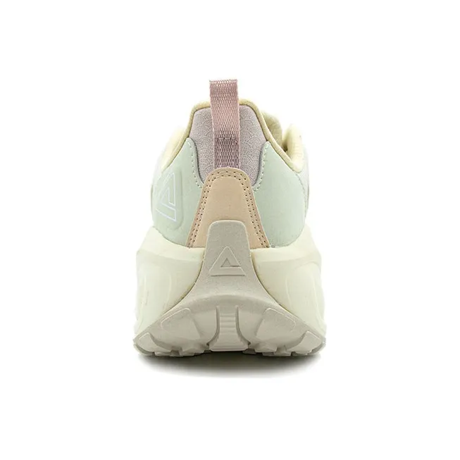 PEAK Cushioning Anti-Slip And Wear-Resistant Low-Top Chunky Sneakers Unisex Canvas White-2