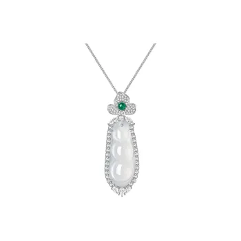 MITHAOL KUSC Chalcedony Necklaces Women's